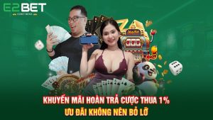 Khuyến Mãi Hoàn Trả Cược Thua 1% – Ưu Đãi Không Nên Bỏ Lỡ